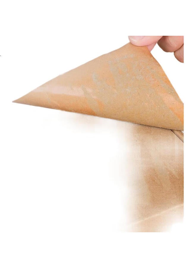 Surada Sulada A4 Self-Adhesive Printing Paper, 80 Sheets, Self-Adhesive Kraft Paper, Dark Color, Adhesive Printing Paper, Full Sheet Without Cutting, Suitable For Inkjet/Laser Printers, Bq-0003 - Image 1