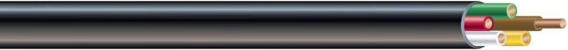 Woods Southwire 49275143 100 185 MultiConductor Sprinkler Wire for outdoor use Black 100 foot 100 Foot - Image 2
