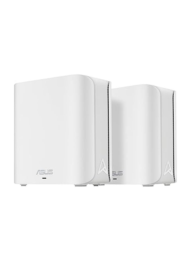 ASUS Zenwifi Bd4 (2Pk) Dual-Band Wifi 7 (802.11Be) Mesh, 3600 Mbps, Dual 2.5G Ports, 5100 Sq. Ft, Ai Wan Detection, Smart Home Master Ssids White - Image 1