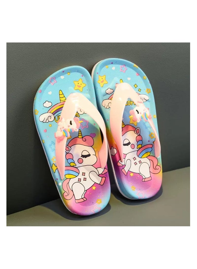 Girls Flip Flop Sandal for Kidd Outdoor Beach Pool Little Kids Slippers