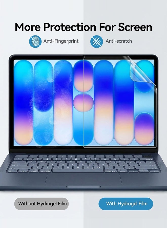 Tersely [3 Pack] HD PET Screen Protector for MacBook Neo 13" 2026 Released (A3404, A18 Pro Chip), Ultra Clear, High Definition, Full-Coverage Protective Film - Image 5