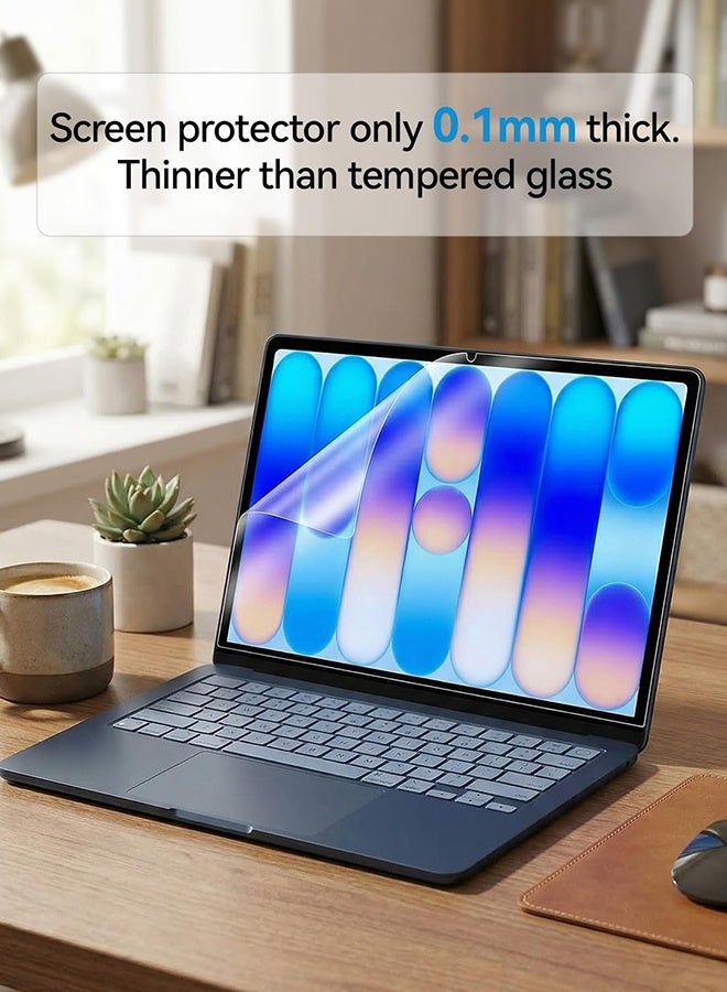 Tersely [3 Pack] HD PET Screen Protector for MacBook Neo 13" 2026 Released (A3404, A18 Pro Chip), Ultra Clear, High Definition, Full-Coverage Protective Film - Image 4