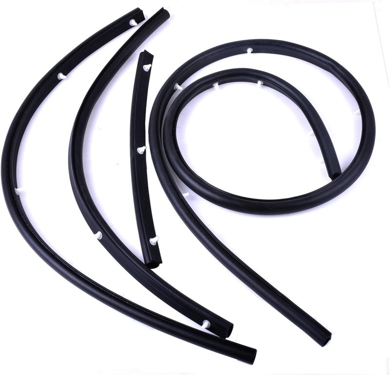 Prefer Warehouse 4X Hood Rubber Weather Stripping Seal Clips for Mitsubishi Montero Pajero 2000-2006 - Image 4