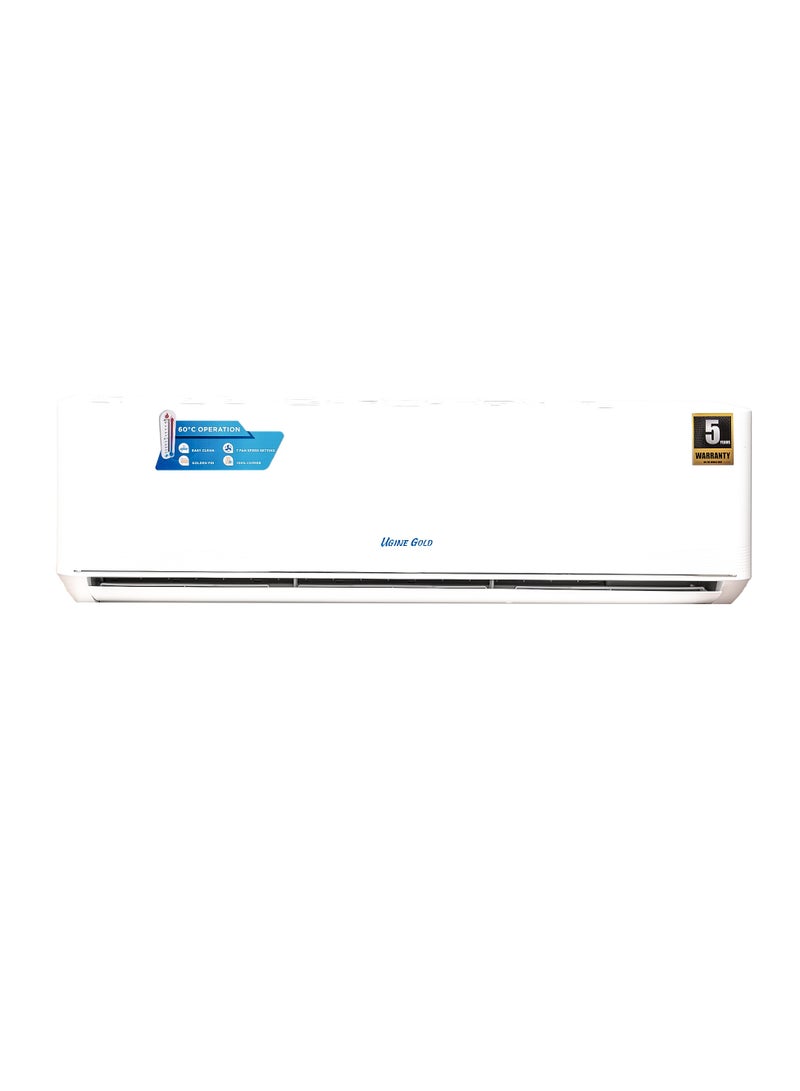 Ugine Gold Split Air Conditioner 12100 BTU, Cold - UAST12C - Image 1