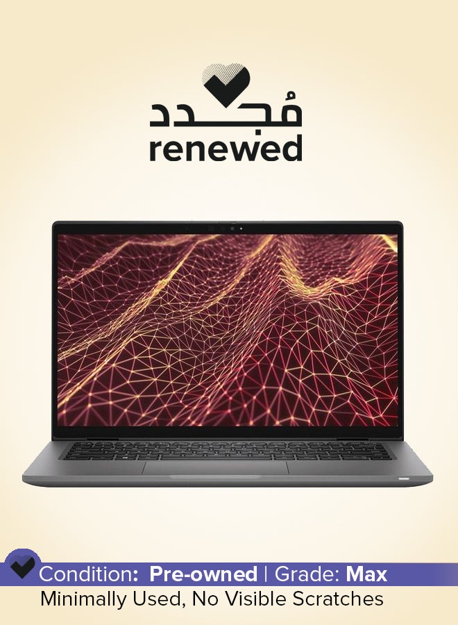 DELL Renewed - Latitude 7430 Laptop With 14-Inch FHD Display,Core i5-1235U/12th Gen/16-Core/8GB RAM/512GB SSD/Intel Iris Xe Graphics/DOS(Without Windows) English/Arabic Black - Image 1