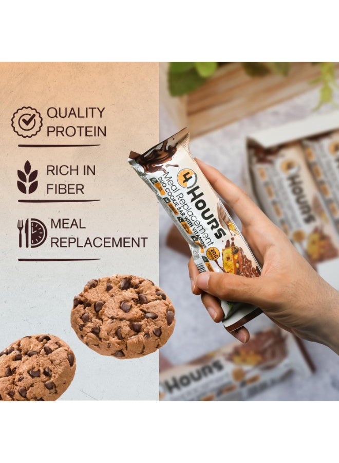 Laperva 4 Hours Meal Replacement Duo Cookie Bar – High Protein, Long-Lasting Energy Snack (Pack of 18 Bars) - Image 4