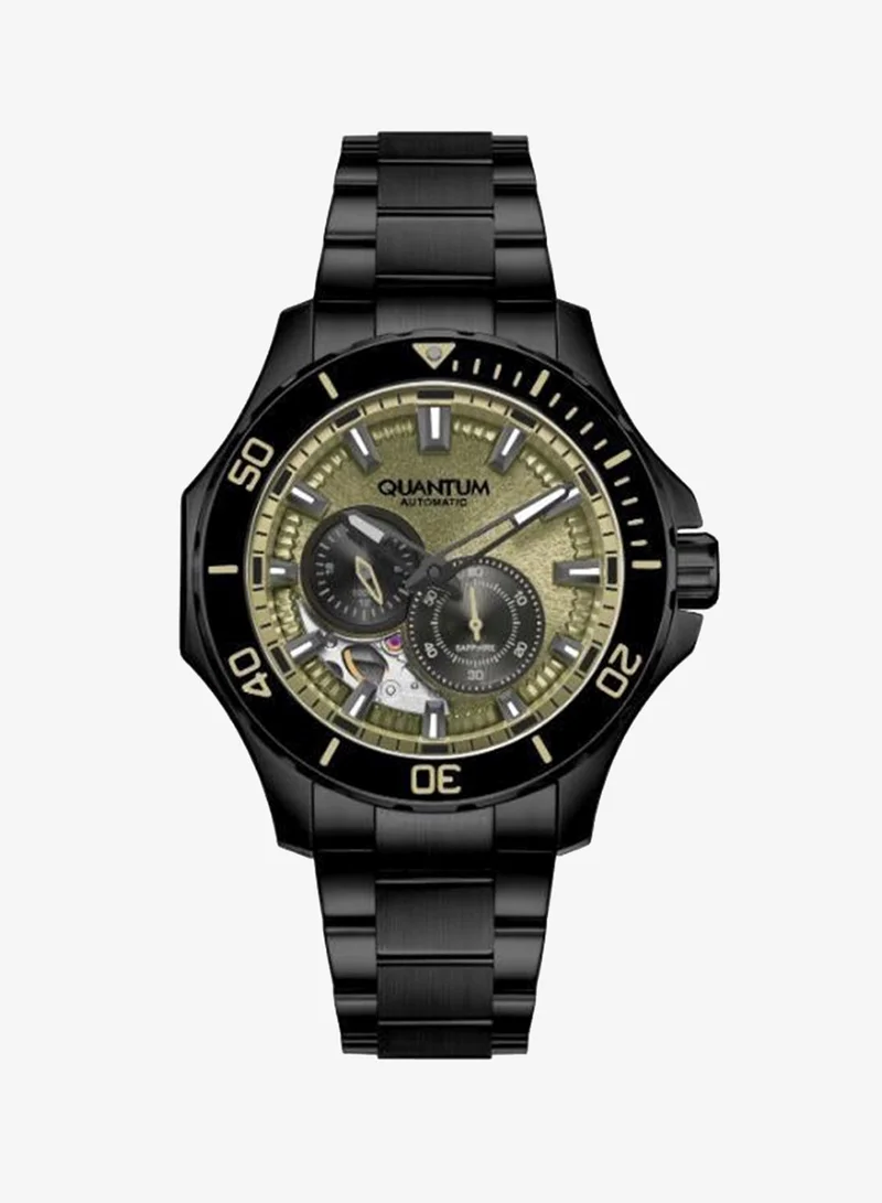 Quantum Men's Metal Analog Watch QMG1188.070 - 43.5 mm