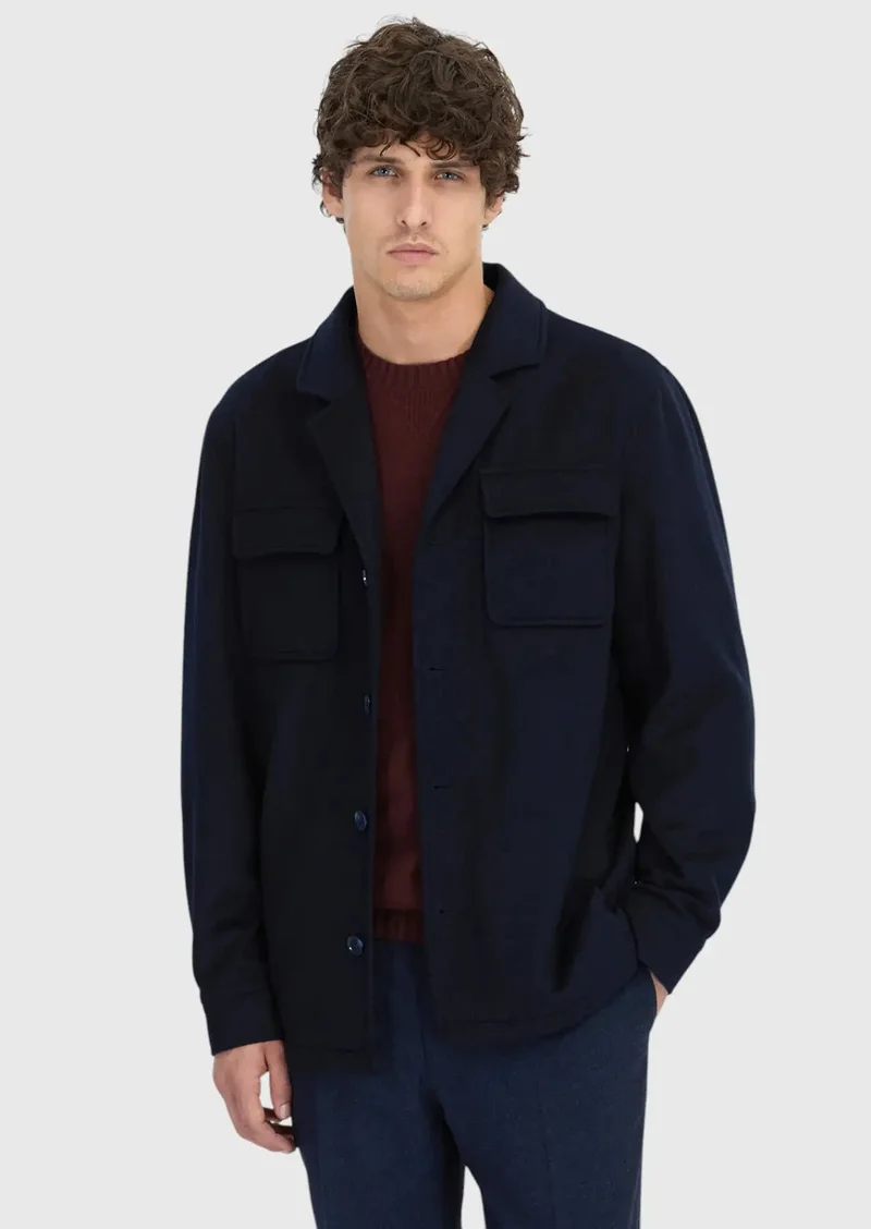 رامسي قميص أزرق داكن