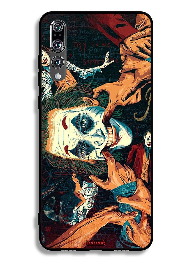 Tolwak Huawei P20 Pro Protective Case Cover Joker Art - Image 2