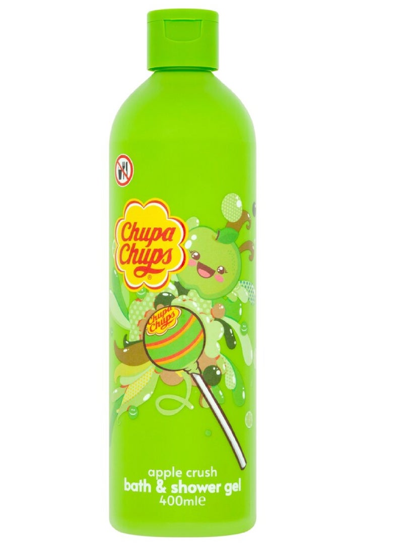 CHUPA CHUPS APPLE CRUSH BATH&SHOWER GEL 400ML