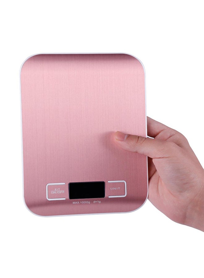 Loquat Electronic Digital Weighing Scale Pink 18centimeter - Image 2