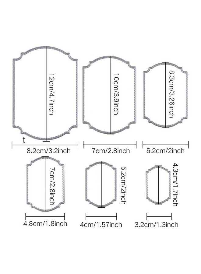 Decora Metal Cutting Dies Stencil Album Paper Card Scrapbook Embossing Diy Craft Decoration - Image 3