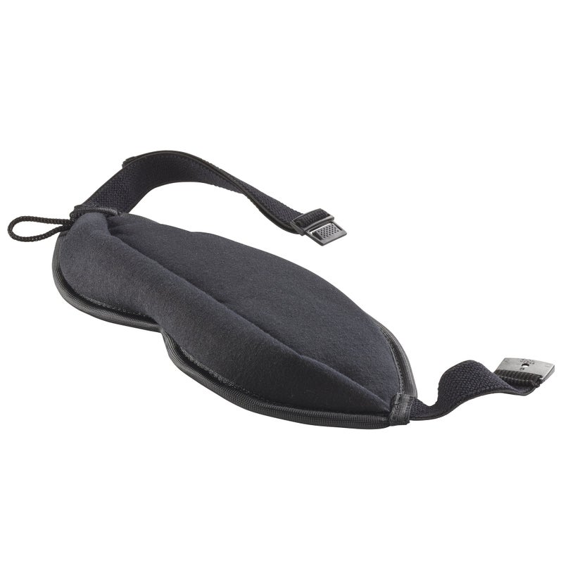 Lewis N. Clark Comfort Eye Mask + Sleep Aid to Block Light for Travel, Airplane, Hotel, Airport, Insomnia + Headache Relief with Adjustable Straps, Gray - Image 5