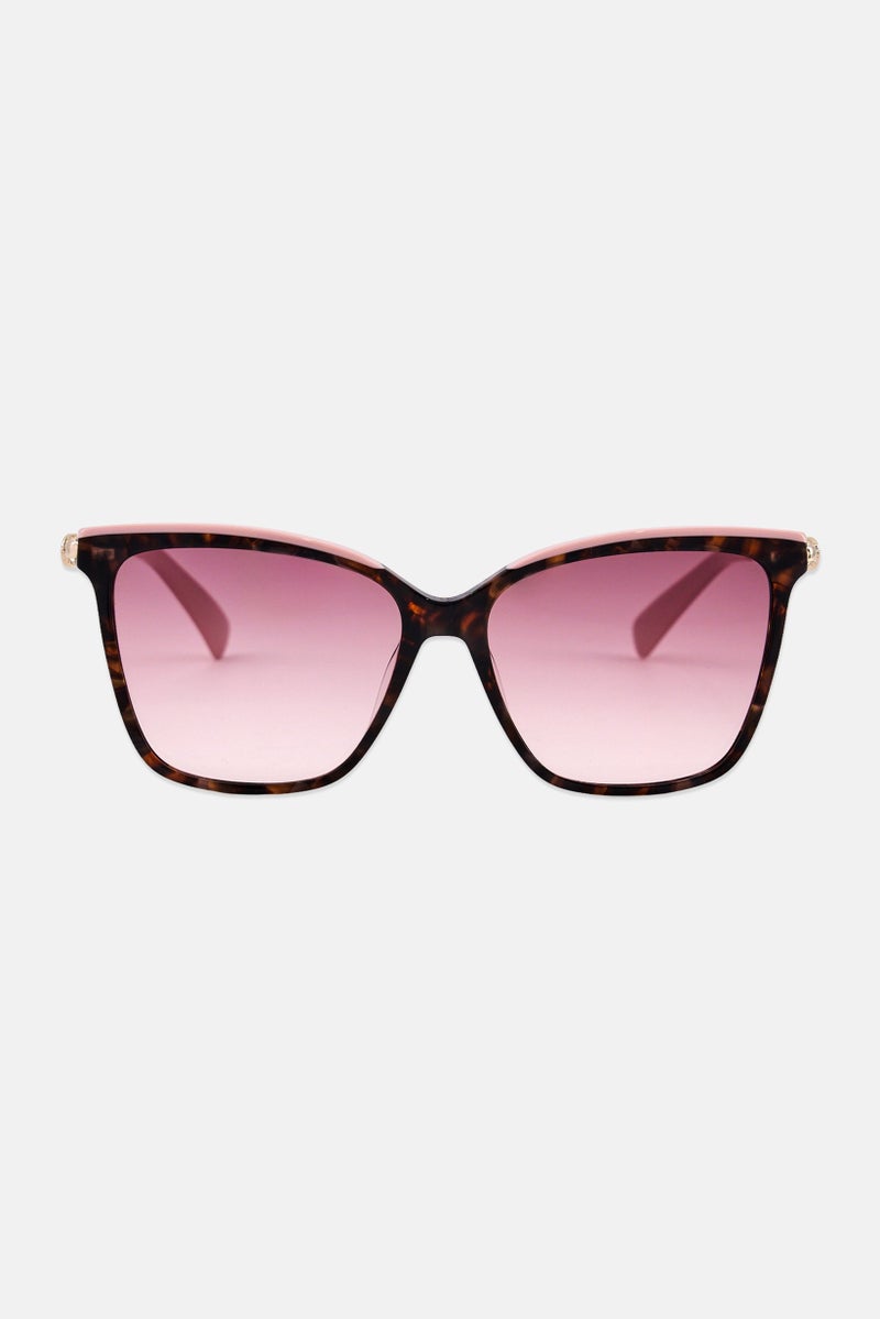 Longchamp Women LO683S Butterfly Sunglasses, Multicolor - Image 1