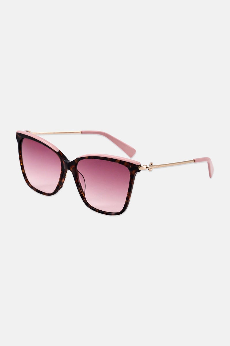 Longchamp Women LO683S Butterfly Sunglasses, Multicolor - Image 3