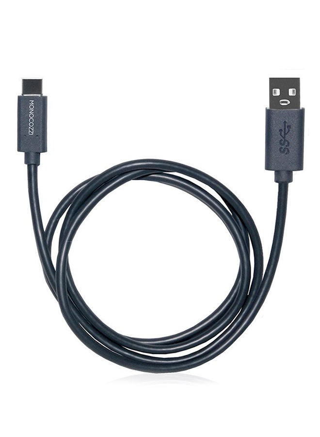 NIBEMINENT Vital Power USB-C To USB Charge And Sync Cable 1meter Blue 