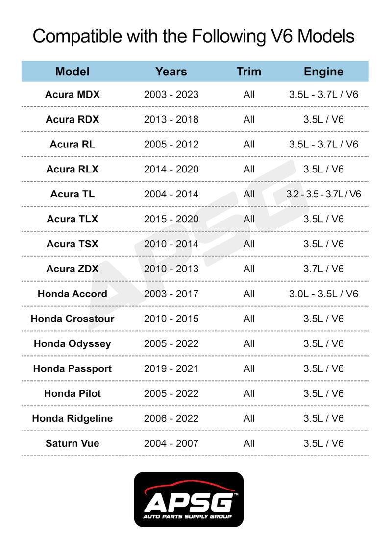 APSG V6 Timing Belt & Water Pump Set Kit GENUINE/Aisin/Koyo Fits: Accord-Odyssey-Pilot-Ridgeline/MDX RDX TL RL - Image 5