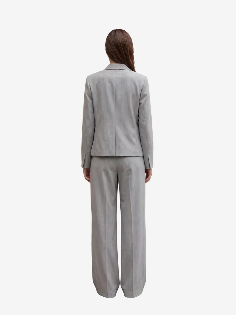 My Fashion Grey MY FASHION Classic Buttoned Blazer for Women | Best Price UAE