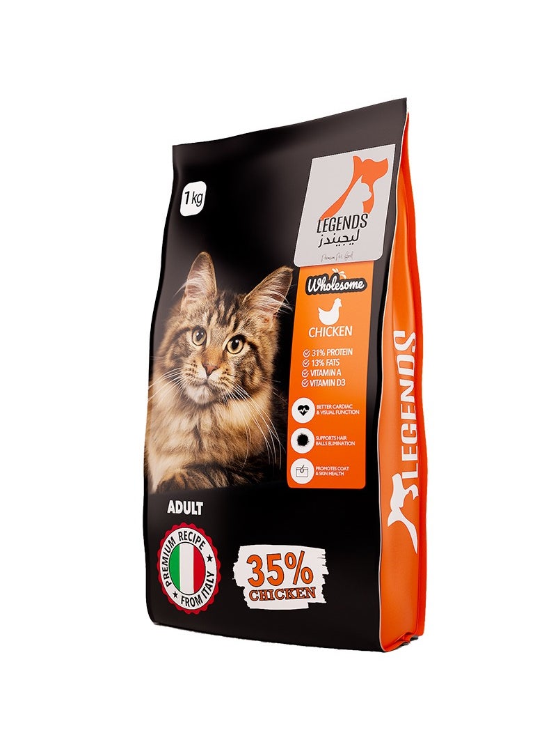 Legends - Legends Dry Food for Adult Cats 1KG - Image 1