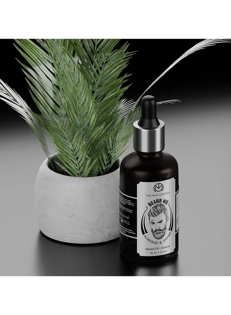 The Man Company  Almond And Thyme Beard Oil for Men | Best Price UAE