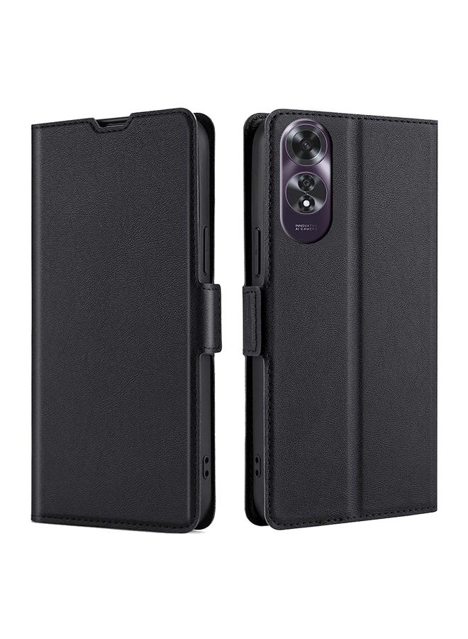 S-TOP Case For OPPO A60 4G Global Ultra-thin Voltage Side Buckle Horizontal Flip Leather Phone Case - Image 1