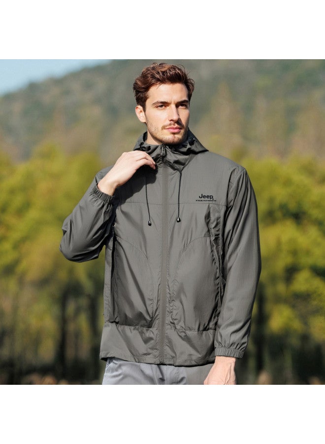 Jeep Lightweight Sun Protection】men's Uv Protection Jacket - Breathable Thin Outdoor Fishing Sun Shirt For Men - Image 4