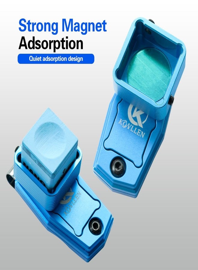 KONLLEN Chalk Holder Magnetic Clip Aluminum Alloy Chalk Tip Holder for Billiard Pool Snooker Billiard Accessories - Image 4