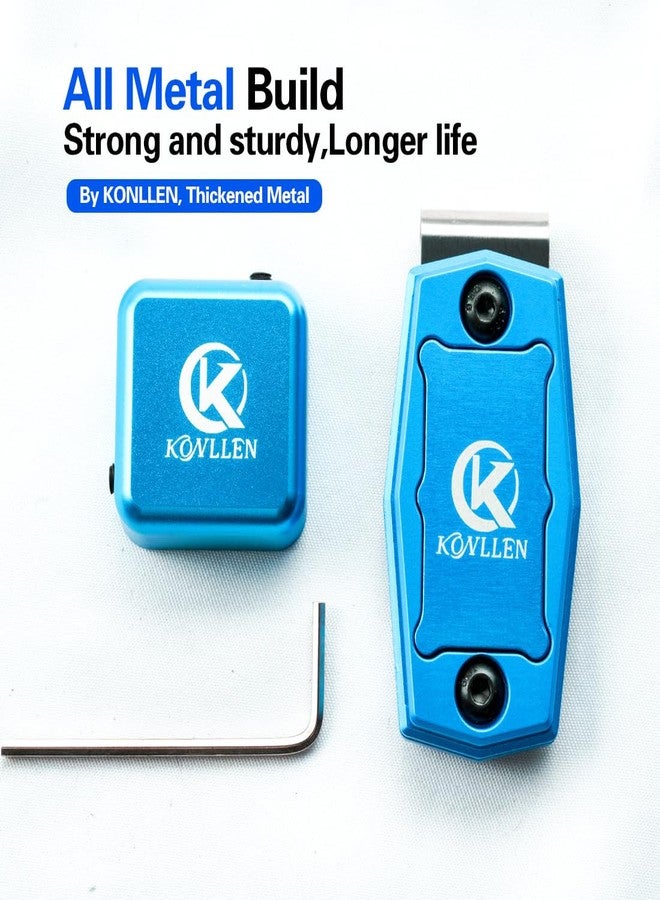 KONLLEN Chalk Holder Magnetic Clip Aluminum Alloy Chalk Tip Holder for Billiard Pool Snooker Billiard Accessories - Image 3