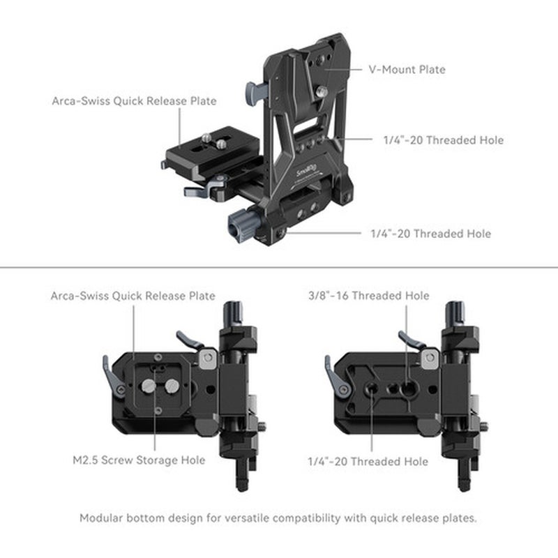 SmallRig Compact V-Mount Battery Mounting System 4064B - Image 4