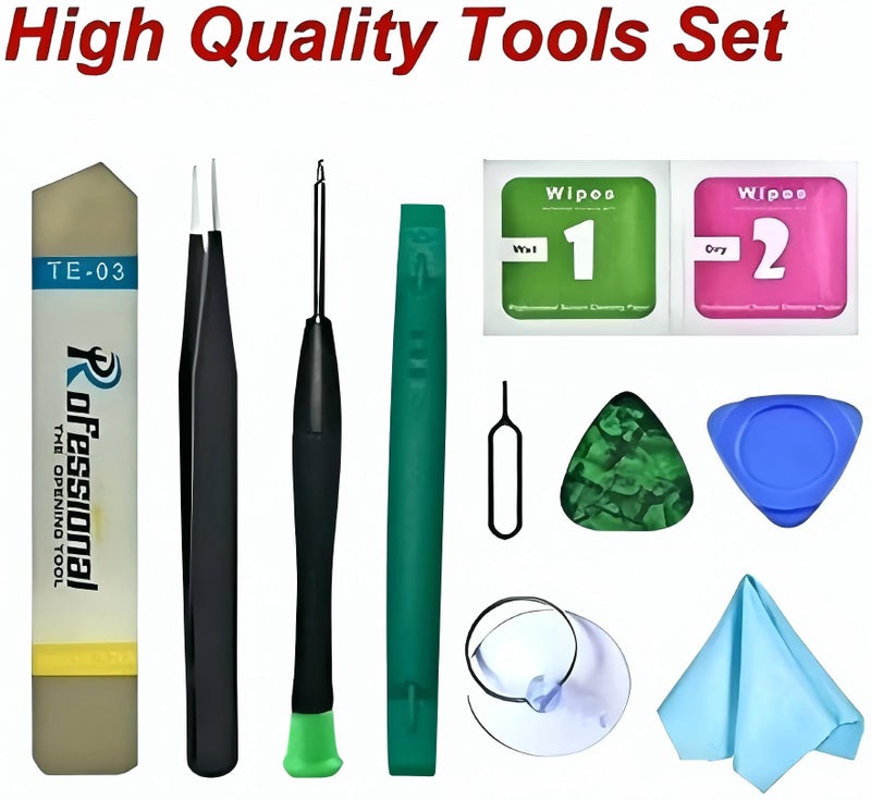 Dedyel Black Touch Screen Replacement for iPad 5 2017 9.7 inch, A1822 A1823 Digitizer Replacement with Home Button + Pre-Installed Adhesive + Tool kits - Image 5