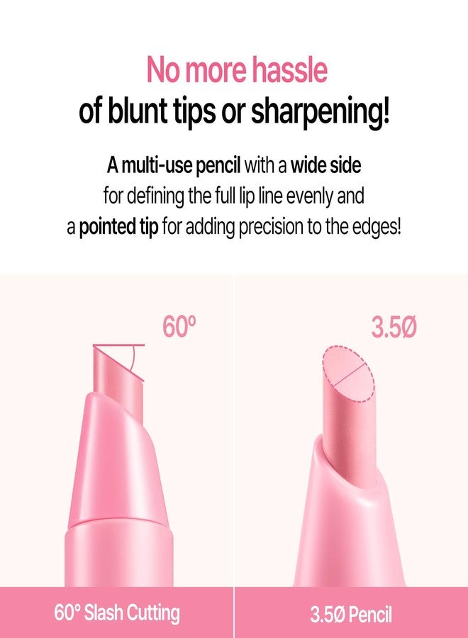 COSNORI Soft Drawing Overlip Maker - Long-Lasting Creamy Lip Liner, Easy-Blend, Multi-Use,Vegan Lip Pencil (05 NUDY BEIGE) - Image 5