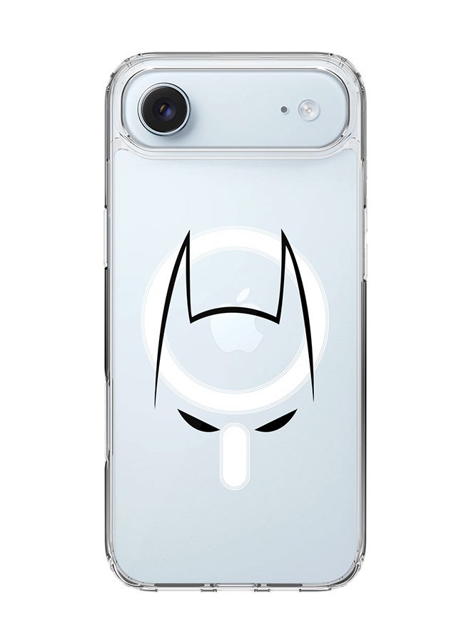 Stylizedd Classic Clear MagSafe Case for iPhone 17 Air , Hybrid Soft Case Flexible Edges Anti Drop TPU PC Gel Thin Transparent Cover [ Designed for iPhone 17 Air ] - Sneaky Bat