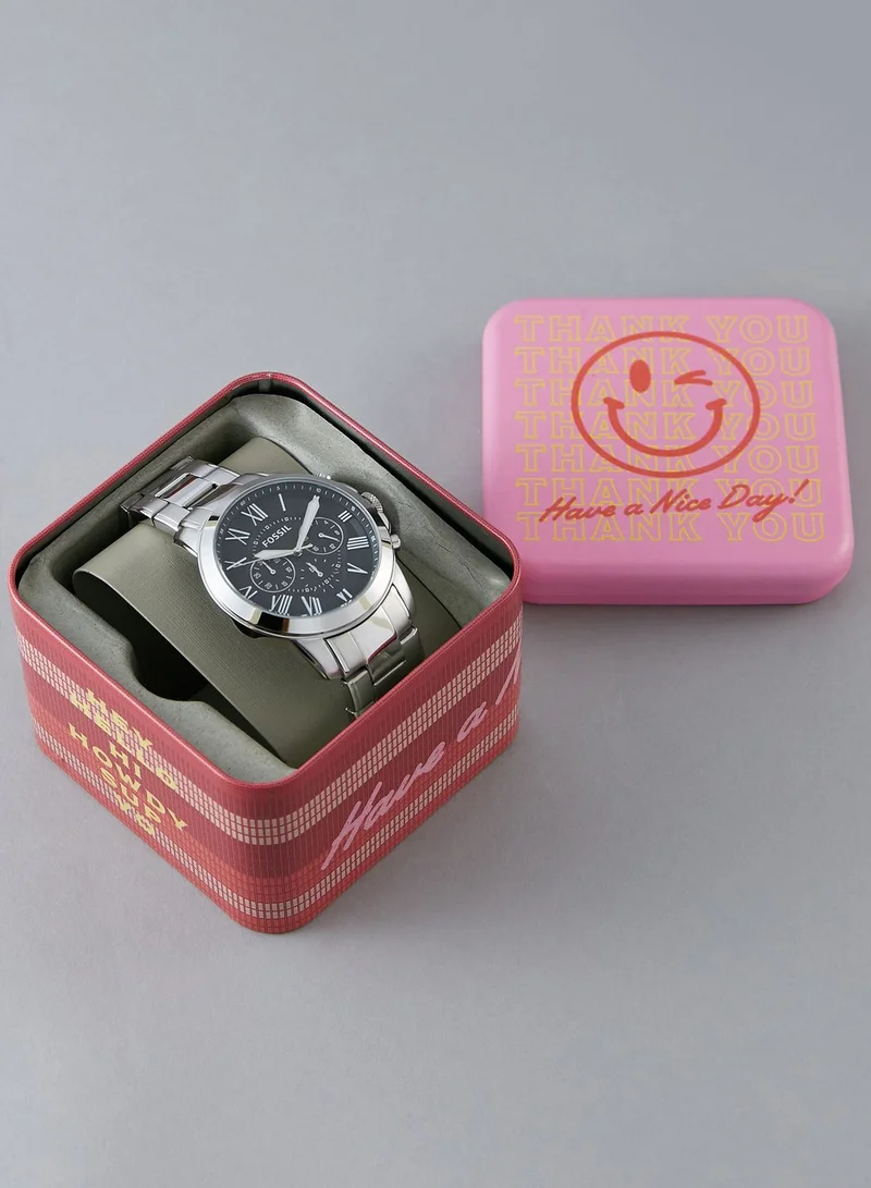 FOSSIL Fs4736Ie Steel Strap Analog Watch