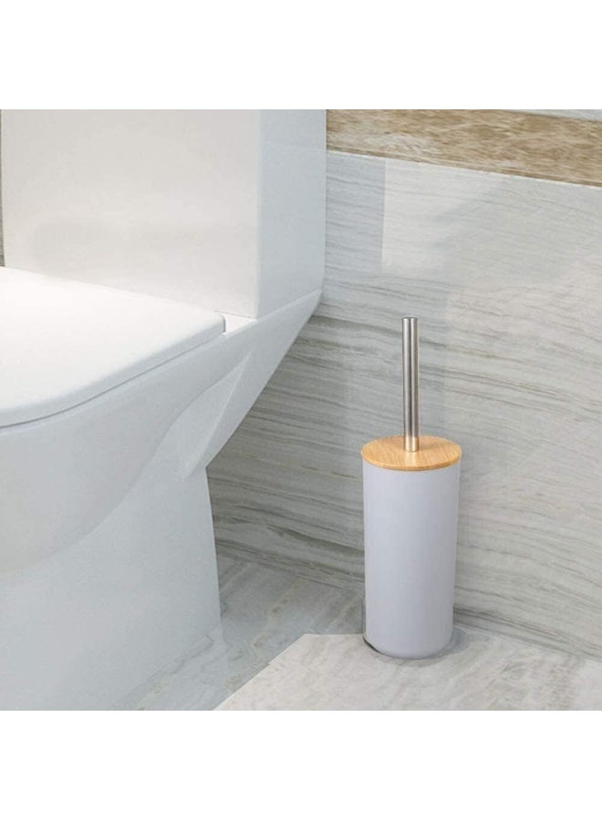 6-Piece Bathroom Accessory Set Bathroom Accessory Set Includes Toilet Brush, Soap Dispenser, Waste Bin, Toothbrush Holder, Soap Dispenser, and Cup - Image 5