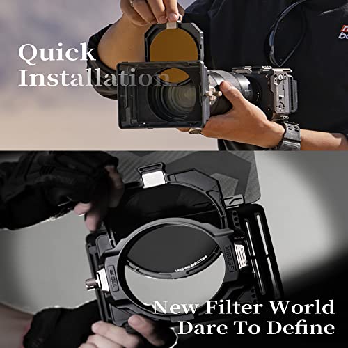 Vaxis Global Vaxis 95mm IRND 0.6/1.2/2.1 Filter & 95mm Polarizing Filter for Tilta Mirage Matte Box - Image 3