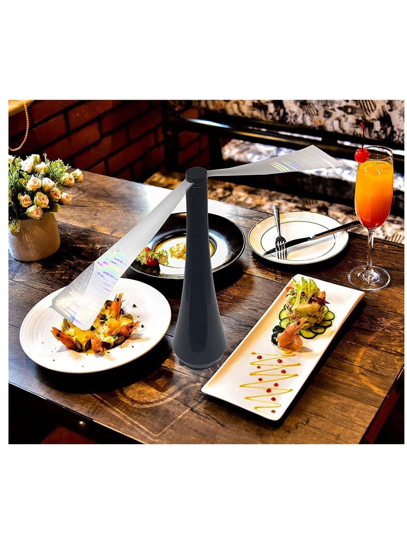 SYOSI Fly Repellent Fan Food for Tables Indoor Outdoor Meal, Electric Mosquito Insect Away Household Portable Keep Your Clean Black and Ease of Use  - Image 2