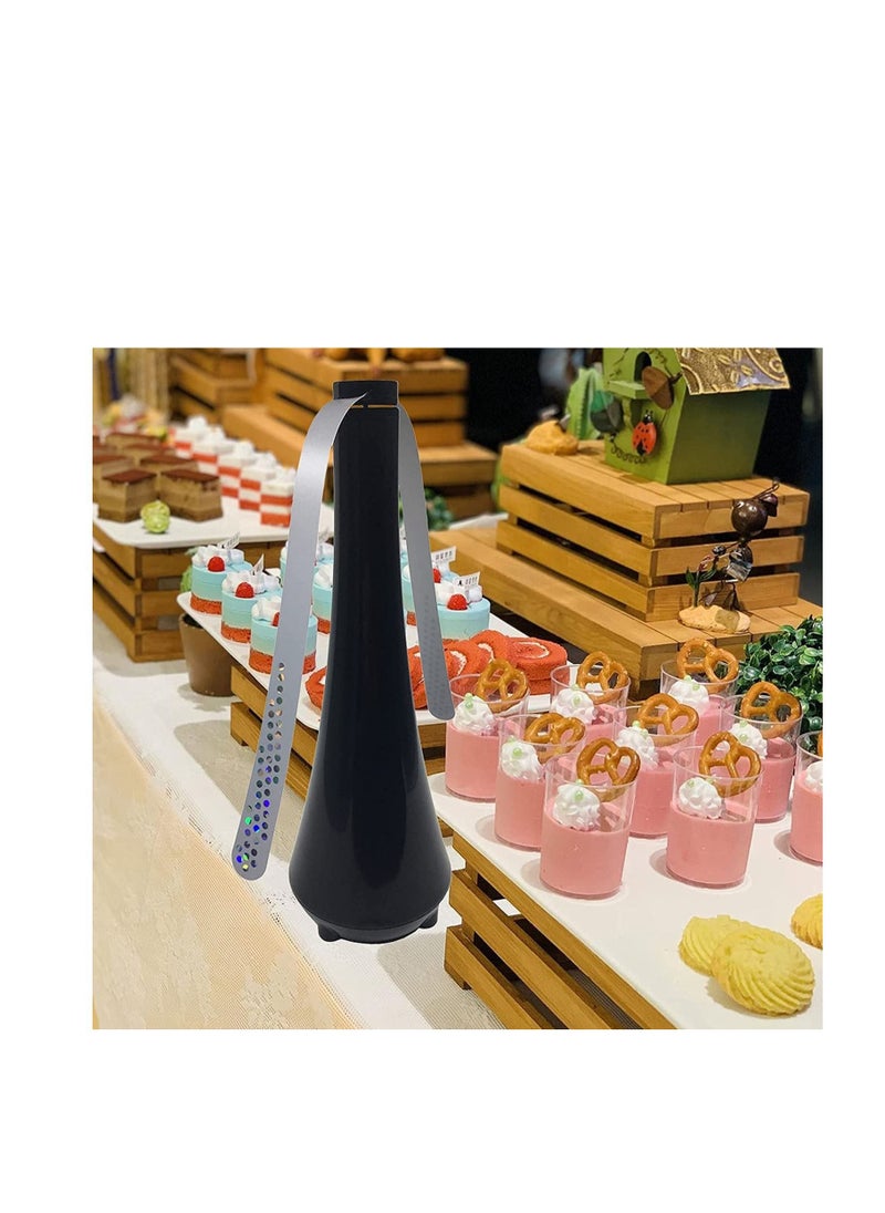 SYOSI Fly Repellent Fan Food for Tables Indoor Outdoor Meal, Electric Mosquito Insect Away Household Portable Keep Your Clean Black and Ease of Use  - Image 3