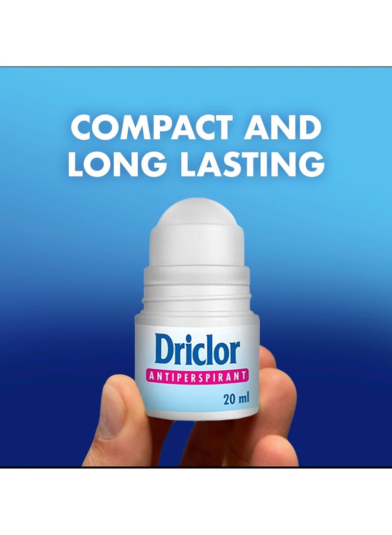 Driclor Antiperspirant Excessive Perspiration 20 ml - Image 3