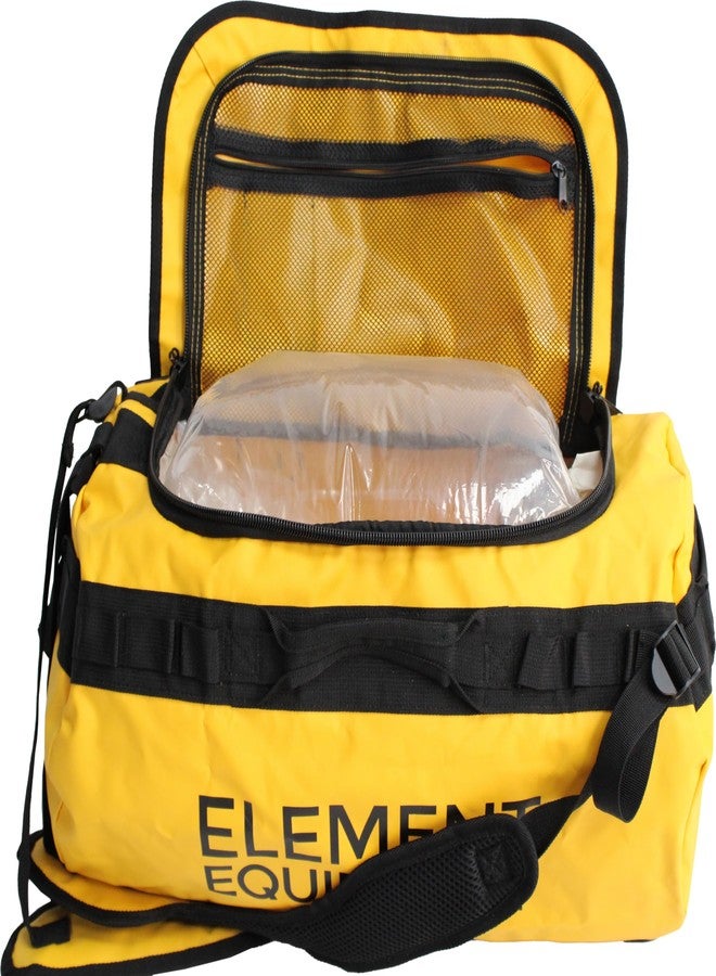 Element Equipment Trailhead Duffel Bag Shoulder Straps Waterproof Fabric, Yellow, Small 30 Liters - Image 3
