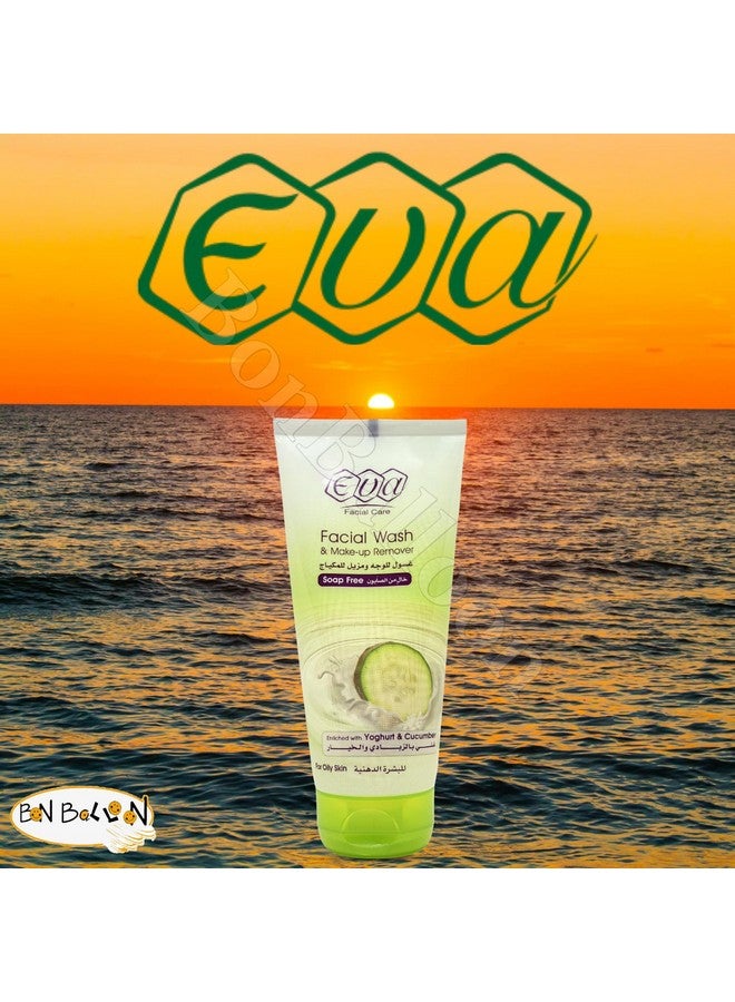 Eva Longoria (5.07 Oz /150 Ml) Eva Facial Wash And Make Up Remover Enriched With Cucumber And Yoghurt This Natural Blend Revives Your Skin Balances Its Level And Thus Reduces Dehydration For Oily Skin - Image 5