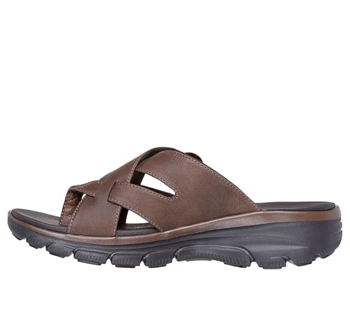 SKECHERS صندل سكيشرز النسائي السهل - غروب الشمس، شوكولاتة 6 م - Image 2