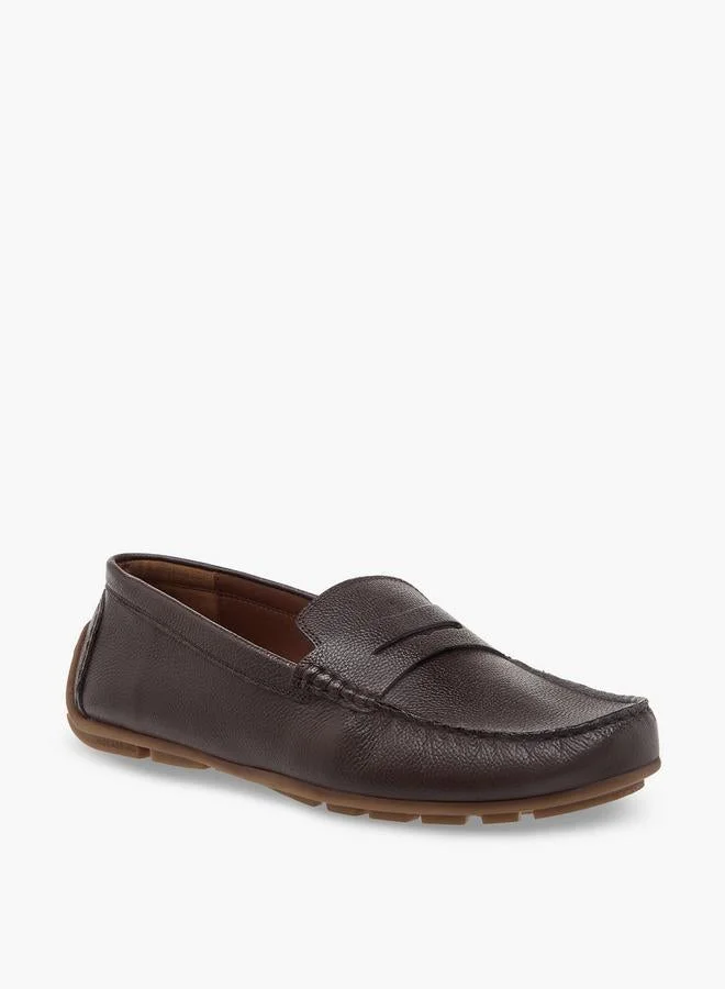 LBL By Shoexpress Men Leather Slip-On Moccasins