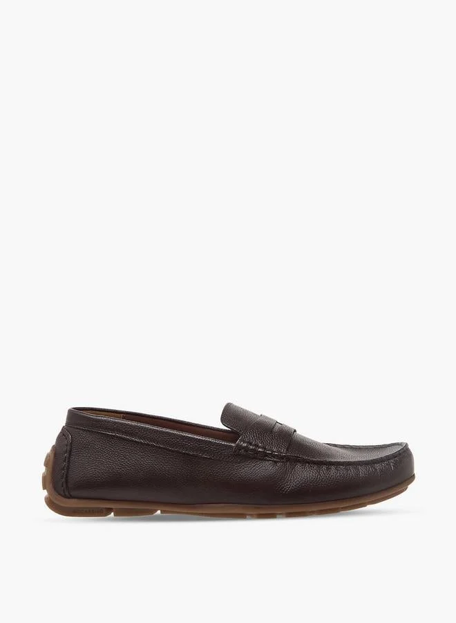 LBL By Shoexpress Men Leather Slip-On Moccasins