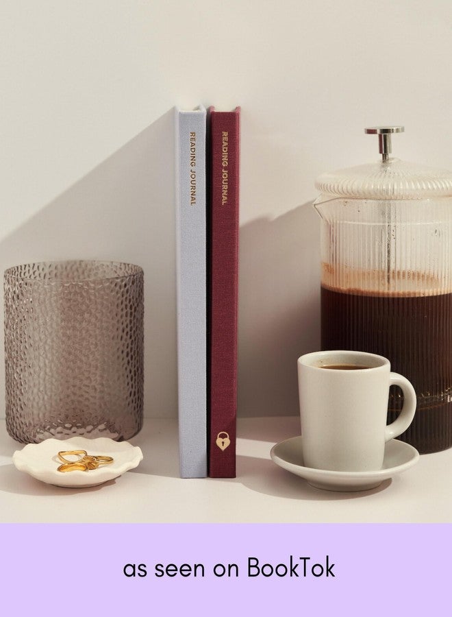 KUNITSA CO. Reading Journal. Book Journal for Book Lovers & Readers. Review and Track Your Reading (Burgundy) - 52 book reviews - Image 3