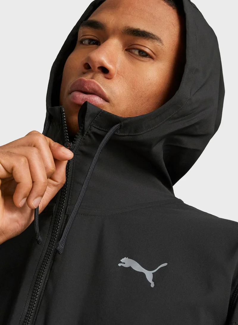 PUMA Logo Fit Woven Jacket
