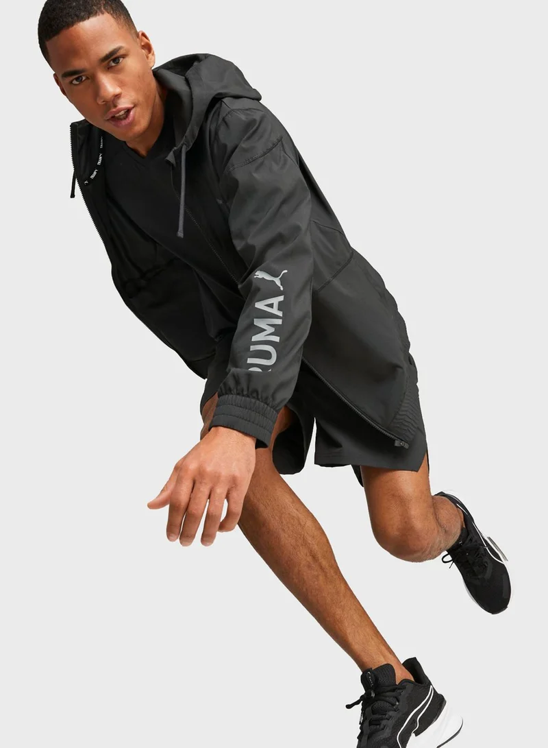 PUMA Logo Fit Woven Jacket