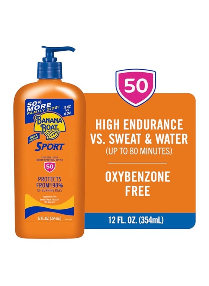Banana Boat, Sport™ Ultra, Sunscreen Lotion, SPF 50+, 12 fl oz (354 ml) - Image 2