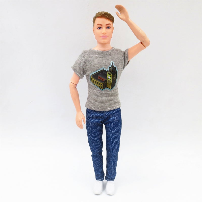 30cm Ken men doll clothes Ken clothes suit fashion men's casual sports a variety of optional 11 inch  - Image 1