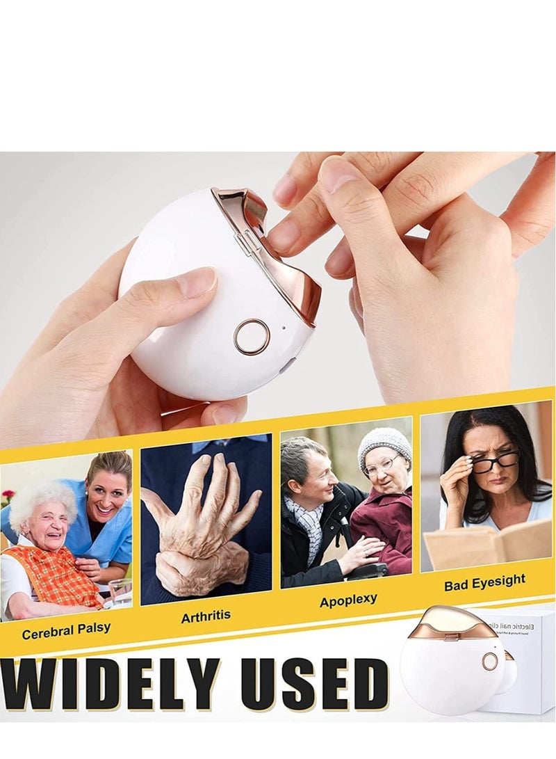 ELTRAZONE Automatic Nail Clipper, Electric Nail Clippers Automatic Safety Fingernail Cutter - Image 5