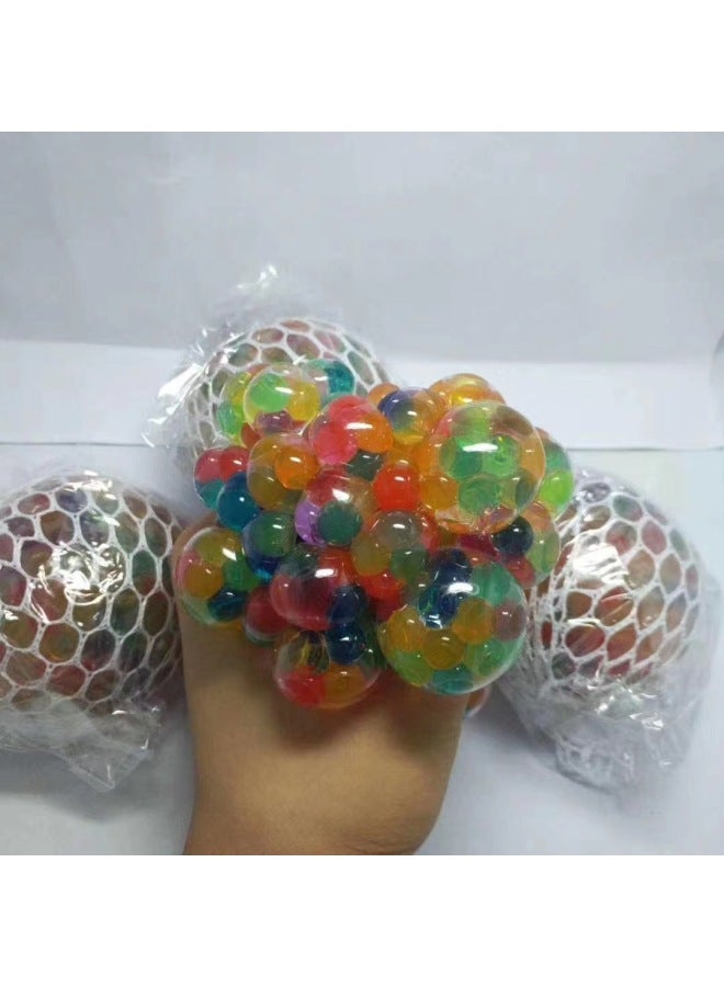 【2PCS，Only Two】Bead Squishy - Grape Ball Stress Relief Squishy Toy - 5cm venting grape balls - Mesh Squeeze Ball, Sensory Fidget Toy, Anxiety Relief, Kids Adults Decompression, Funny Stress Ball, TikTok Viral Toy - Image 4